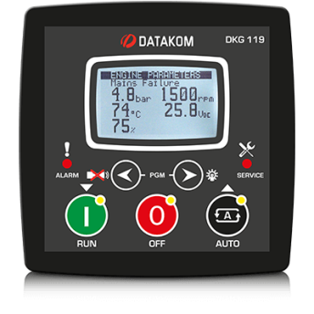 DKG-119 Ручной и удаленный запуск генератора