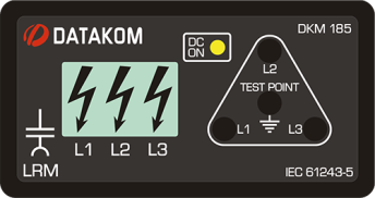 DKM-185 LRM Ёмкостный индикатор напряжения с контактными выходами