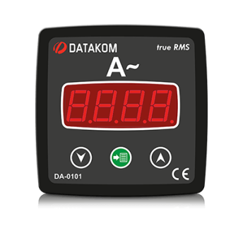 DA-0101 амперметр, 1-фазный 96х96