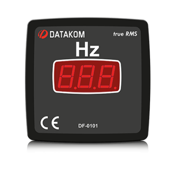 DF-0101 частотомер, 1-фазный, 96x96