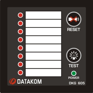 DKG-605 Сигнализатор аварий, 8 каналов