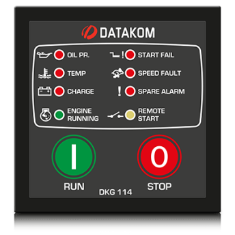 DKG-114 Ручной и удаленный запуск генератора