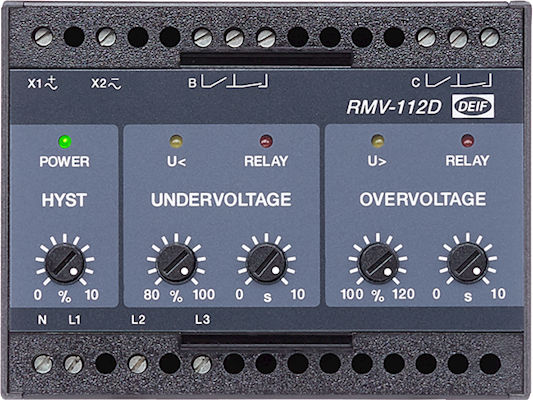 Реле напряжения RMV-112D, RMV-122D, RMV-132D